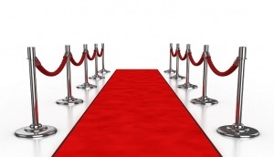 Aisle Runner Carpet Woven Back 1m wide x 11m long Red